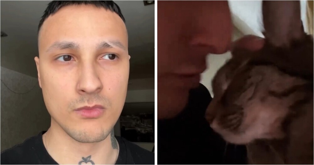 
        Парень в&nbsp;шоке: как&nbsp;можно жить без&nbsp;животных?    