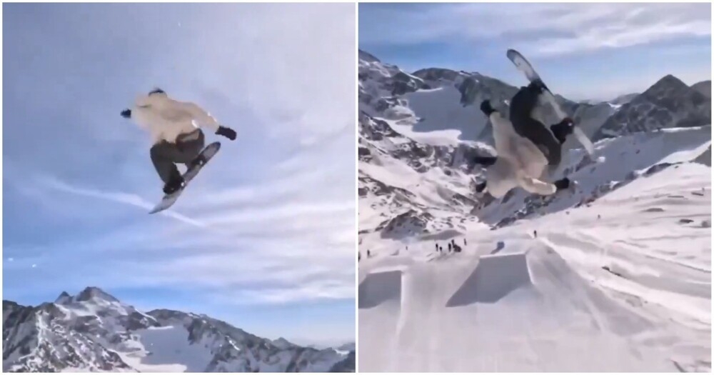 
        21-летняя сноубордистка вошла в&nbsp;историю    