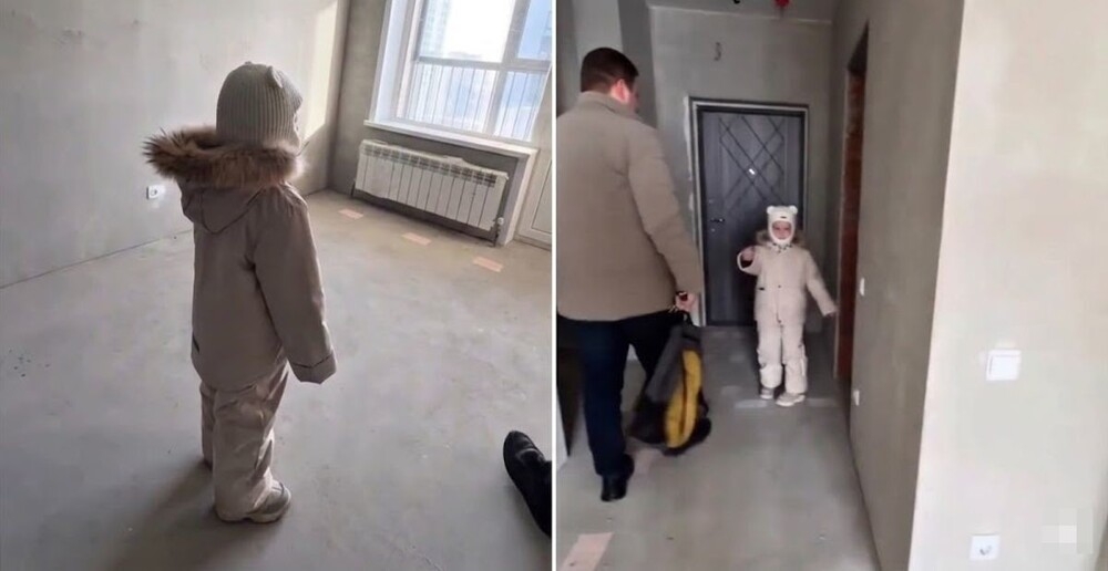 Реакция девочки на новую квартиру
Реакция девочки на новую квартиру