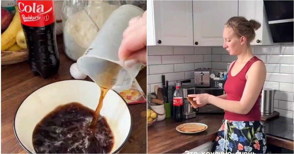 В сети показали рецепт блинов на «Кока-коле»
В сети показали рецепт блинов на «Кока-коле»