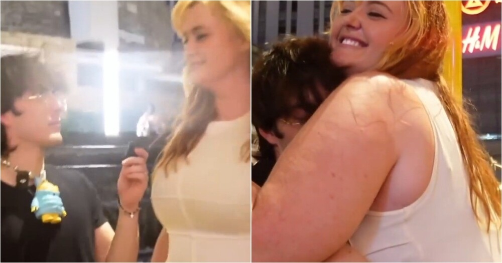 
        Парень на&nbsp;улице встретил необычную австралийку    