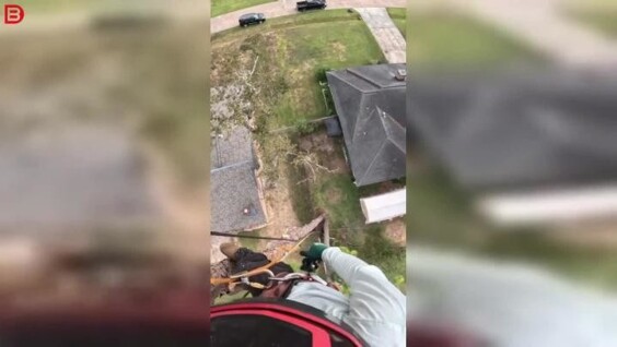 Даже у профессионала случаются неловкие моменты при работе с бензопилой
Даже у профессионала случаются неловкие моменты при работе с бензопилой