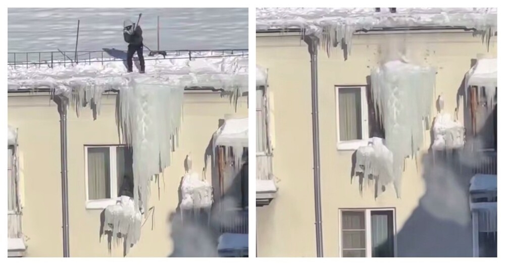 Борец с сосульками победил кондиционер в Нижнем Новгороде
Борец с сосульками победил кондиционер в Нижнем Новгороде