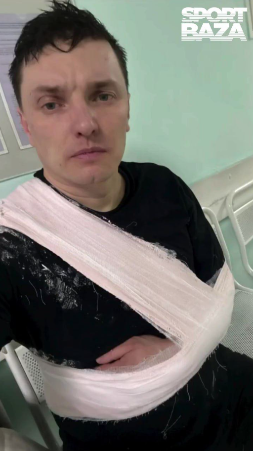 Аккуратней на спортплощадке (2 фото + видео)