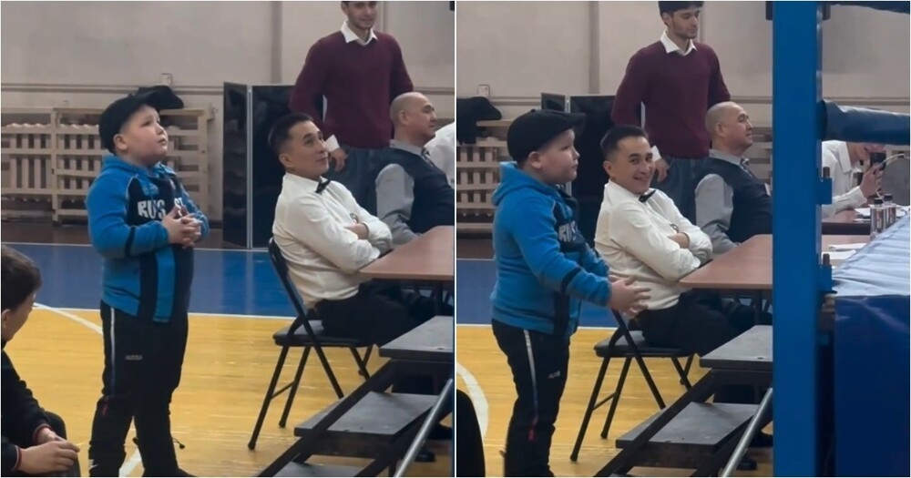 
        Мальчик горячо поддержал брата на&nbsp;поединке    