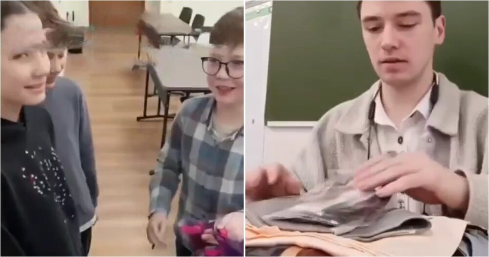 Школьники подарили учителю костюм Чжун Ли из Genshin Impact
Школьники подарили учителю костюм Чжун Ли из Genshin Impact