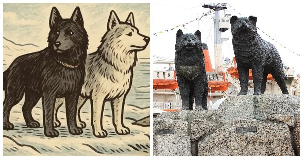 
        Антарктическая одиссея двух хаски: как&nbsp;Таро и&nbsp;Дзиро победили Антарктиду    