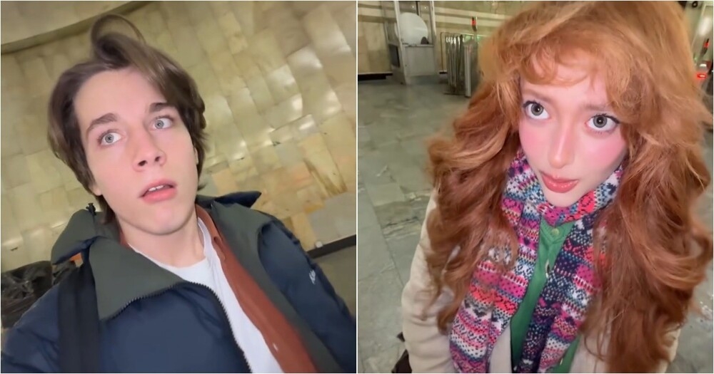 
        Парень и&nbsp;девушка исполнили в&nbsp;метро песню &laquo;Улетай на&nbsp;крыльях ветра&raquo;    