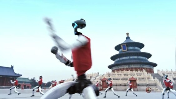 Роботы показали шоу боевых искусств у Храма Неба
Роботы показали шоу боевых искусств у Храма Неба