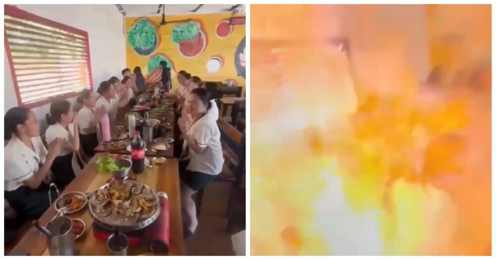 
        Взрыв в&nbsp;ресторане на&nbsp;Филиппинах попал на&nbsp;видео    