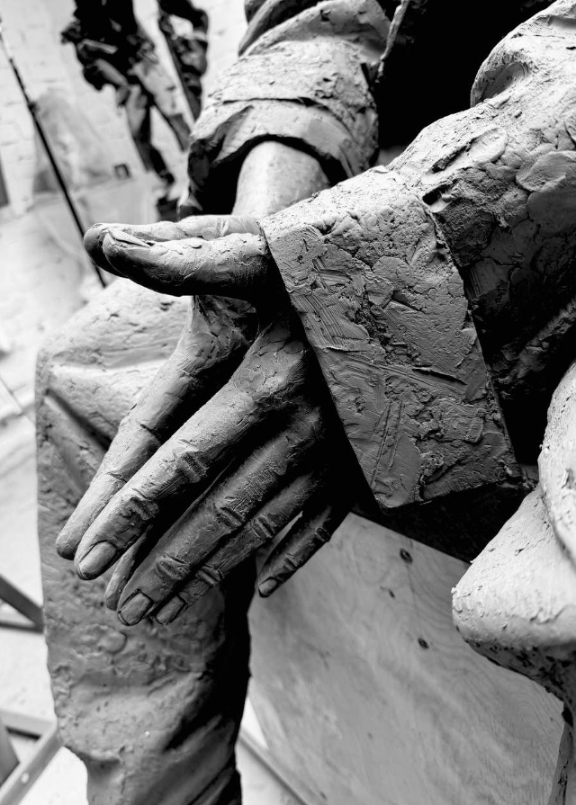 Прототип будущего памятника Алексею Балабанову