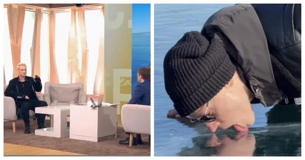 
        Певец SHAMAN объяснил, зачем лизал лёд&nbsp;Байкала    