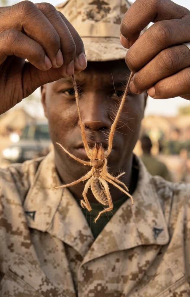 
        Существо из&nbsp;пустыни, которое пугает своим видом    