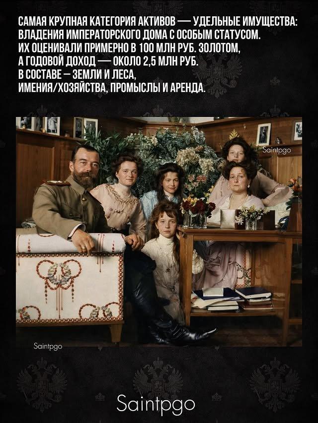 Какими активами владел Николай II Какими активами владел Николай II