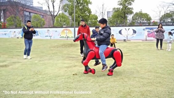 
        Китайцы сделали роболошадь    