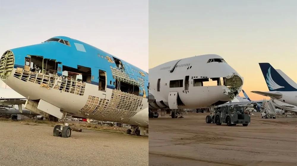 Гигантское «кладбище» самолётов в пустыне
Гигантское «кладбище» самолётов в пустыне