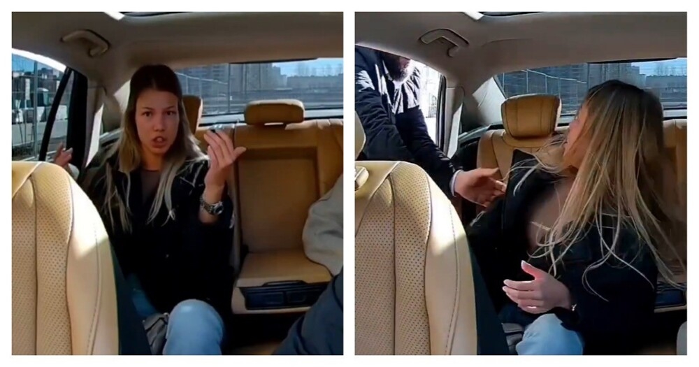 
        Конфликт между водителем такси и&nbsp;пассажиркой    