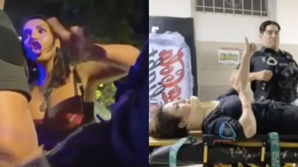 
        Дорожная проверка документов закончилась аварией и&nbsp;травмами    