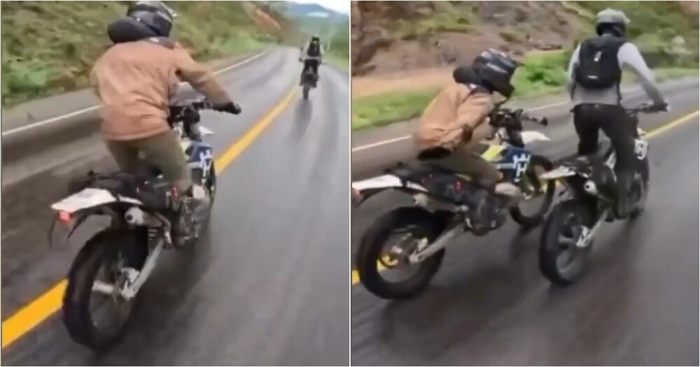 Неудачная шутка на дороге
Неудачная шутка на дороге