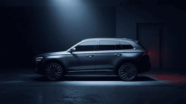 В России представили новый флагманский кроссовер Volga K50 В России представили новый флагманский кроссовер Volga K50