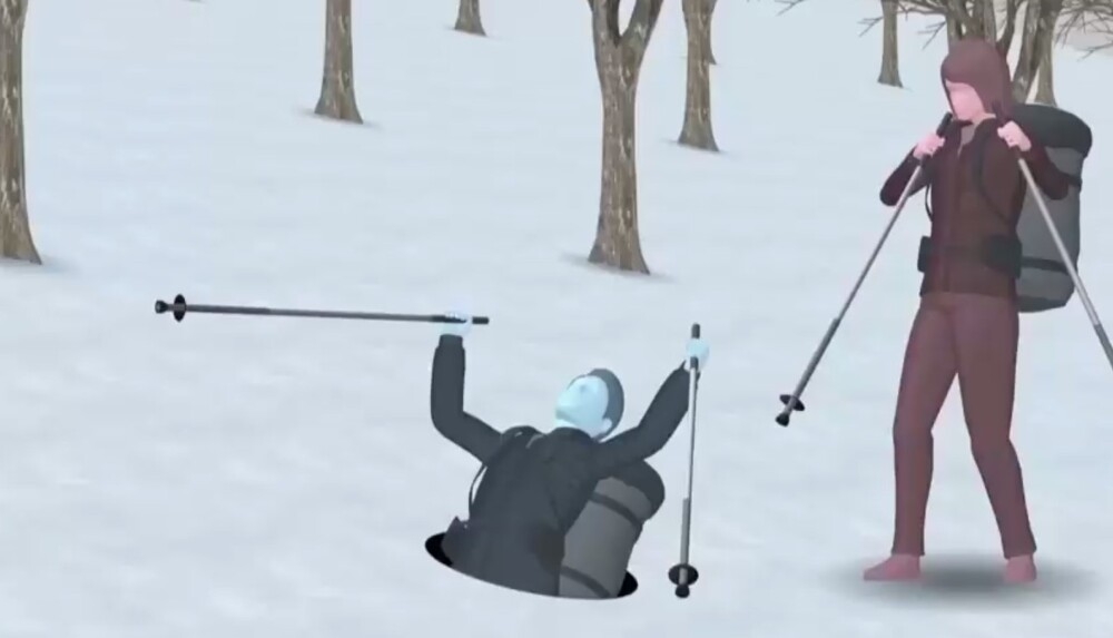 
        Японец провалился в&nbsp;берлогу к&nbsp;медведю и&nbsp;выжил    