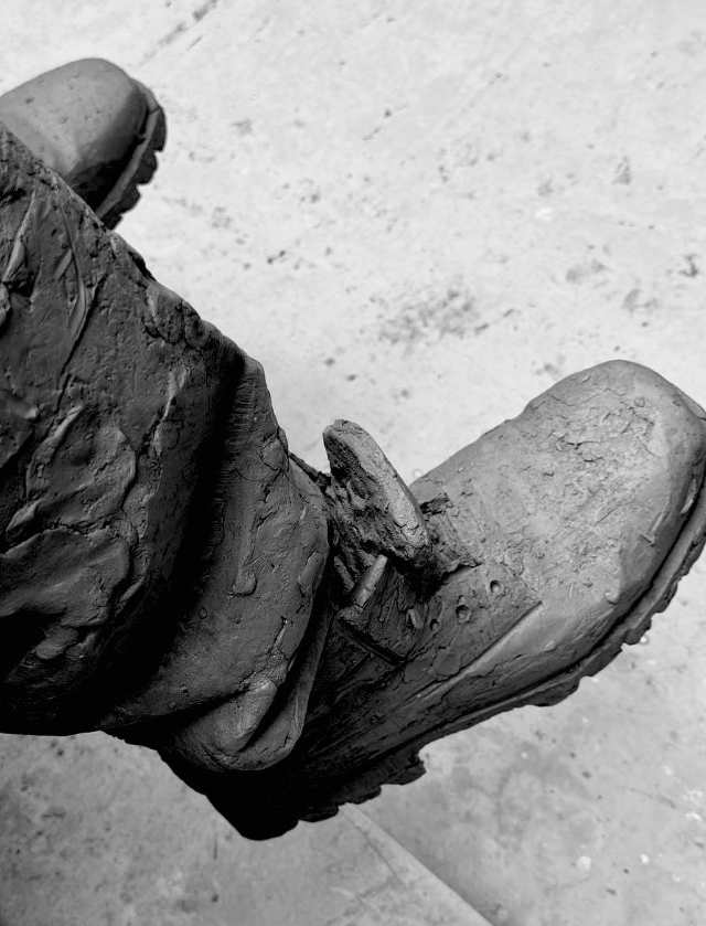 Прототип будущего памятника Алексею Балабанову