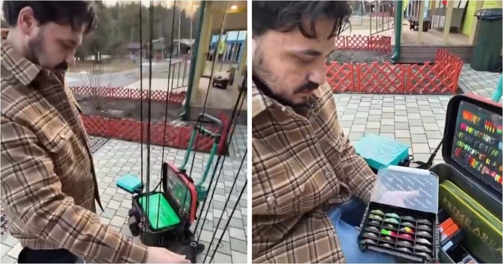 
        Мужчина показал рыболовные снасти стоимостью 4&nbsp;миллиона рублей    