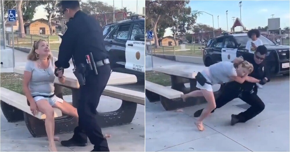 
        В&nbsp;Калифорнии задержали женщину за&nbsp;приставание к&nbsp;детям в&nbsp;скейт-парке    