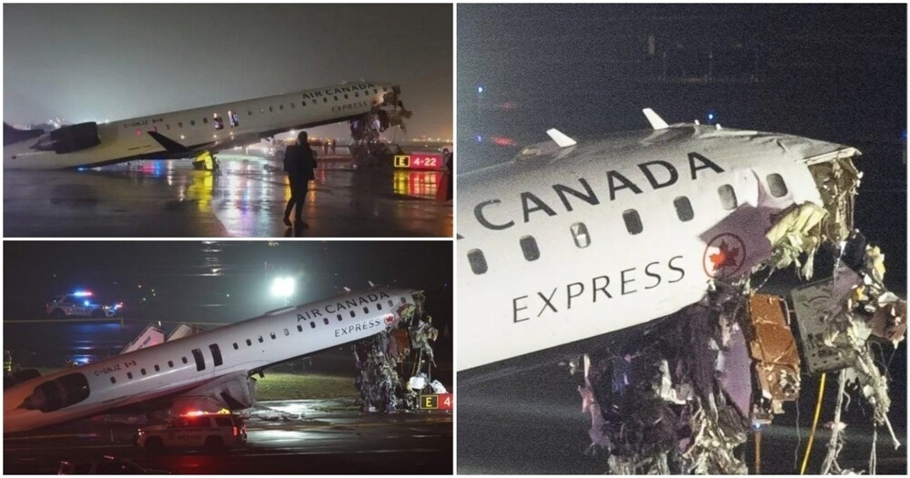 
        В&nbsp;США&nbsp;самолет врезался в&nbsp;пожарную машину в&nbsp;аэропорту    