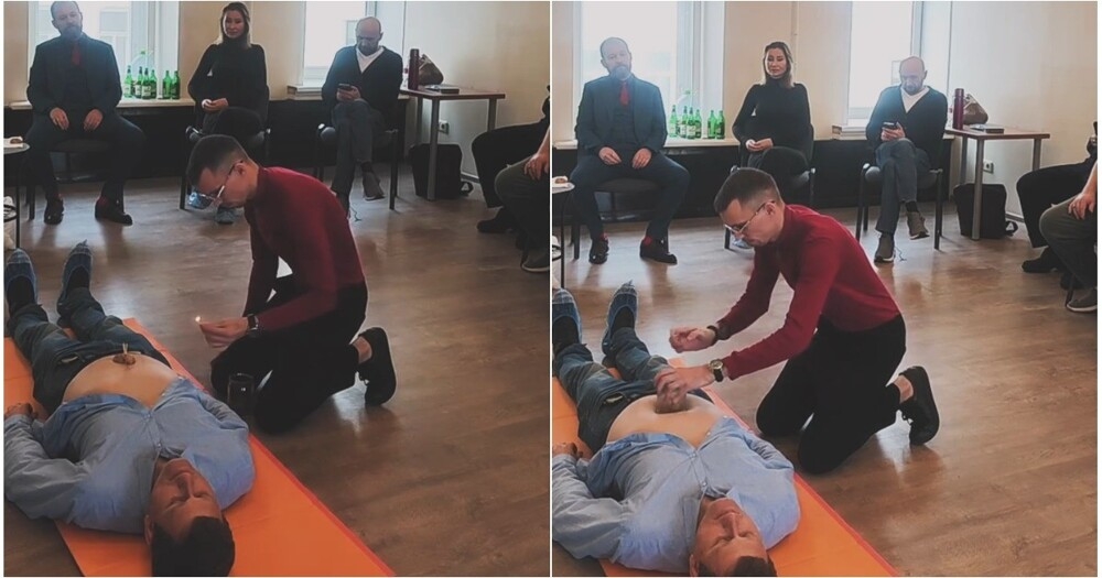 Терапия картофелем: демонстрация необычного метода «выведения негатива»
Терапия картофелем: демонстрация необычного метода «выведения негатива»