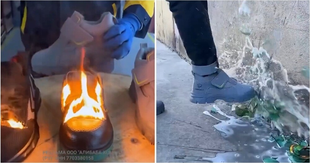 
        Китайский бренд доказал: их&nbsp;туфли практически неубиваемы    