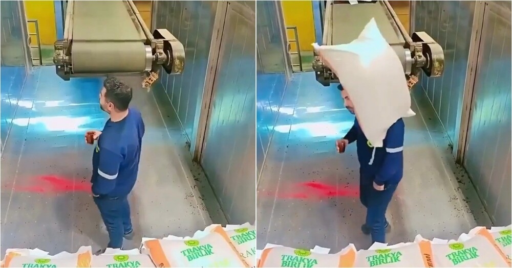 
        В&nbsp;Турции камера сняла &laquo;гениального&raquo; работника с&nbsp;очень сильными плечами    