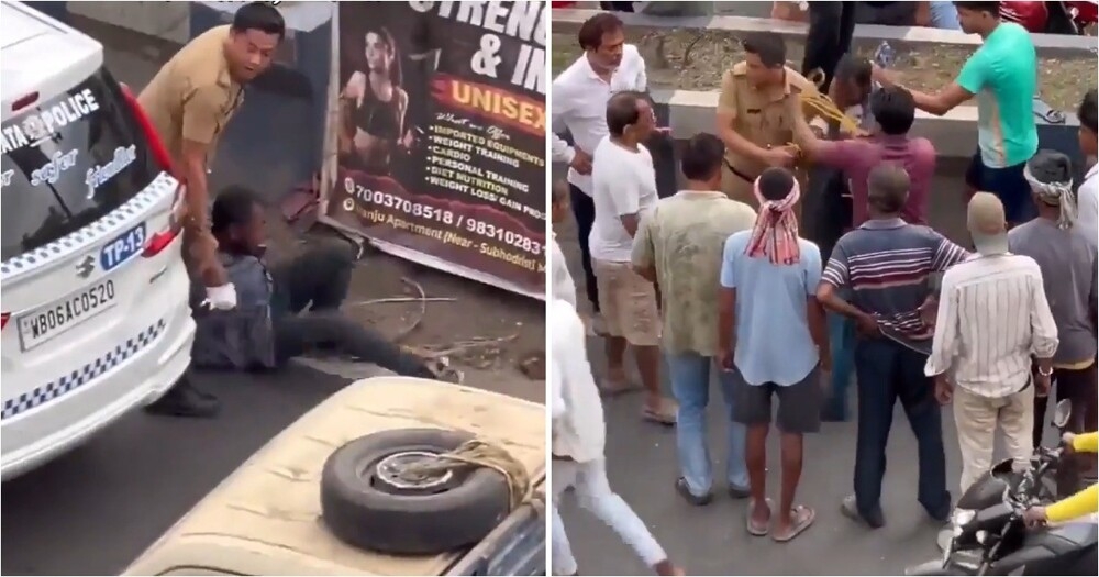 В Индии мужчина бросался камнями в автомобили — задержание переросло в жёсткий инцидент
В Индии мужчина бросался камнями в автомобили — задержание переросло в жёсткий инцидент