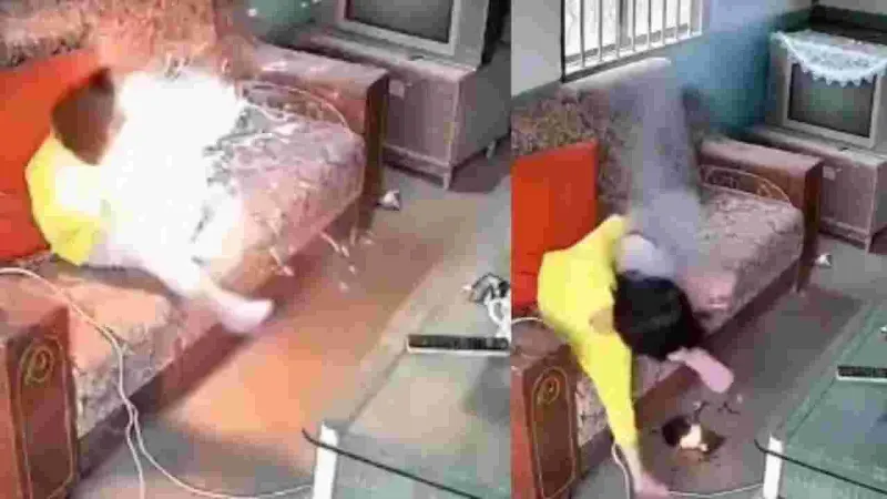 
        Телефон взорвался у&nbsp;девочки в&nbsp;Китае прямо во&nbsp;время зарядки    