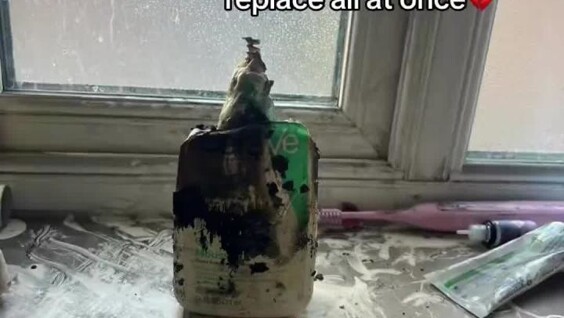 
        Дом&nbsp;британской семьи сгорел дотла из-за свечи    