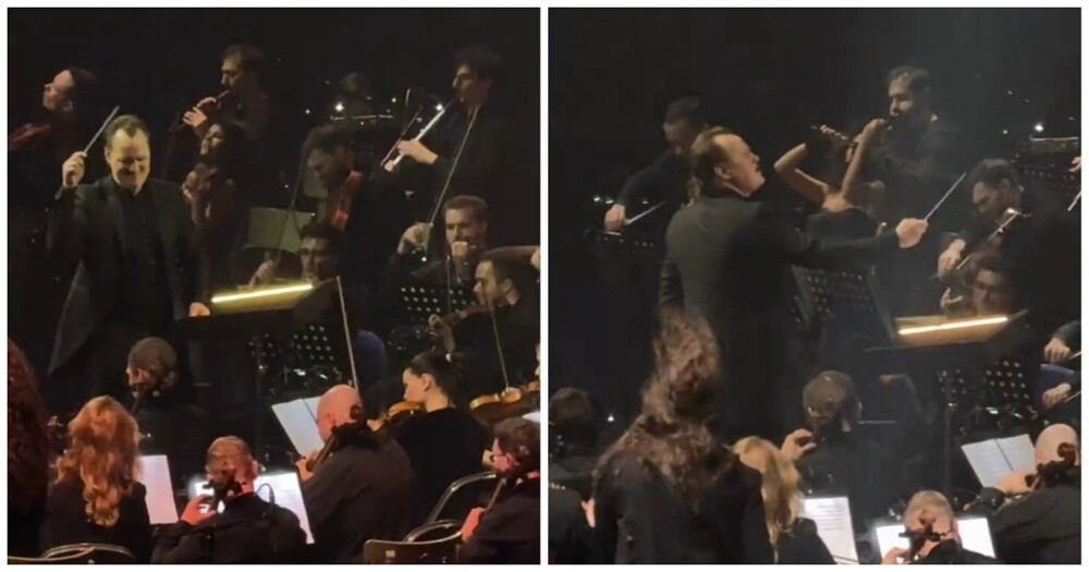 
        Дирижер, который любит свою работу    