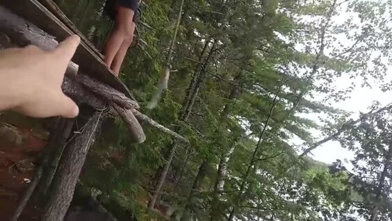 
        Тарзанка ошибок не&nbsp;прощает: прыжок закончился не&nbsp;по&nbsp;плану    