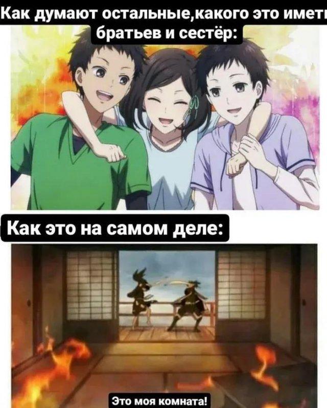 Шутки и мемы из Сети про братьев и сестер
