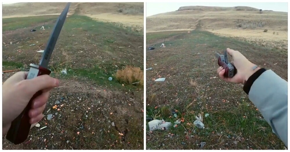 
        Американцы сделали нож-пистолет    