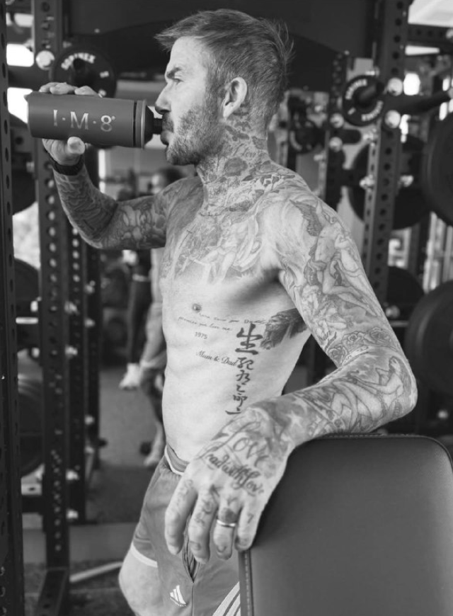 Дэвид Бекхэм готовится к лету: свежие кадры из спортзала