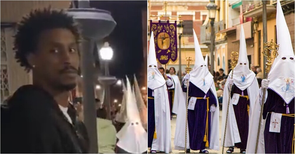 
        Африканец в&nbsp;Испании перепугался Пасхи    