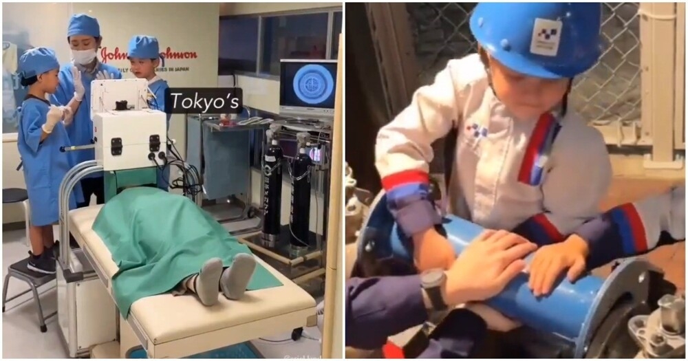 Развлекательный парк, где дети могут узнать о различных профессиях
Развлекательный парк, где дети могут узнать о различных профессиях