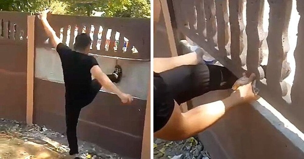 
        Мальчик попытался повредить забор, но&nbsp;в&nbsp;итоге сам&nbsp;пострадал    