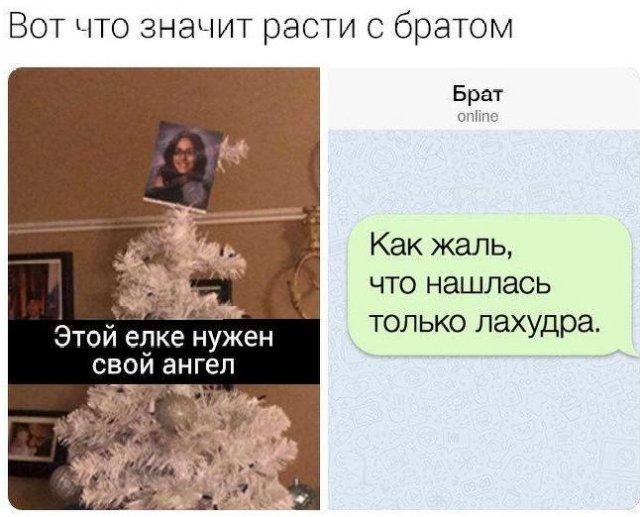 Шутки и мемы из Сети про братьев и сестер