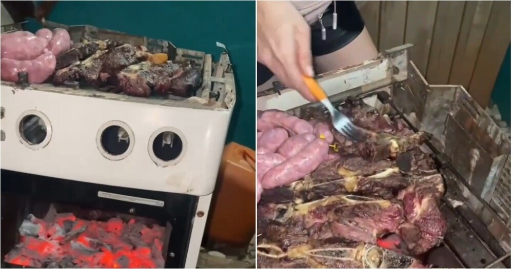 
        В&nbsp;Парагвае старую газовую плиту превратили в&nbsp;гриль для&nbsp;барбекю    