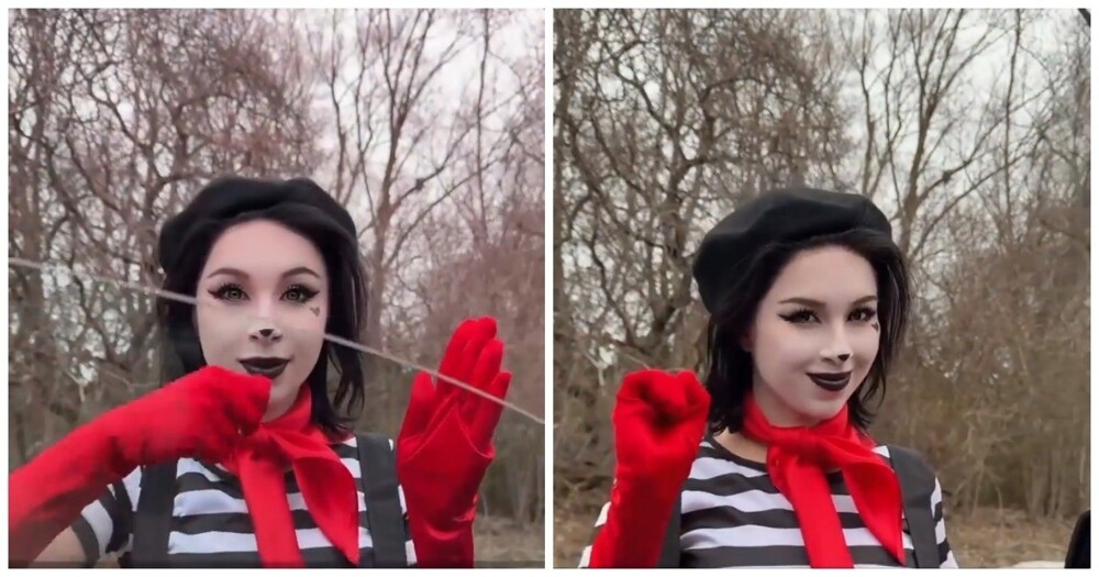 
        Парень неправильно понял незнакомку    