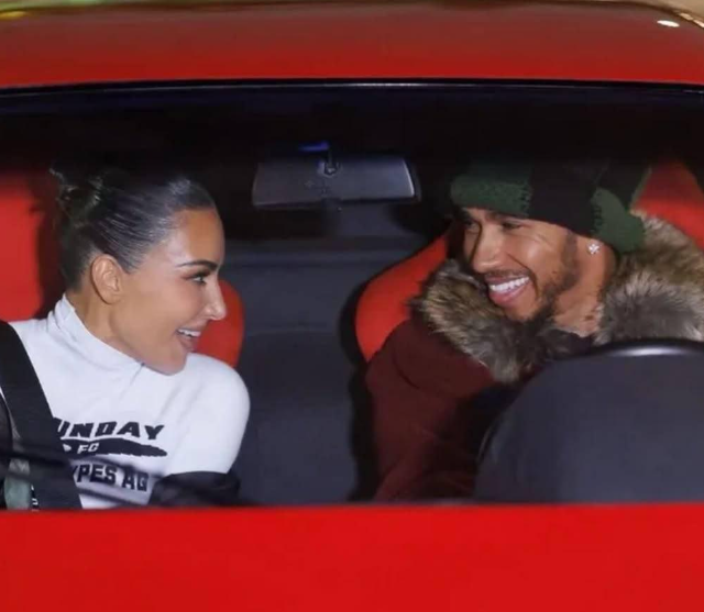 Возможный роман Льюиса Хэмилтона и Ким Кардашьян