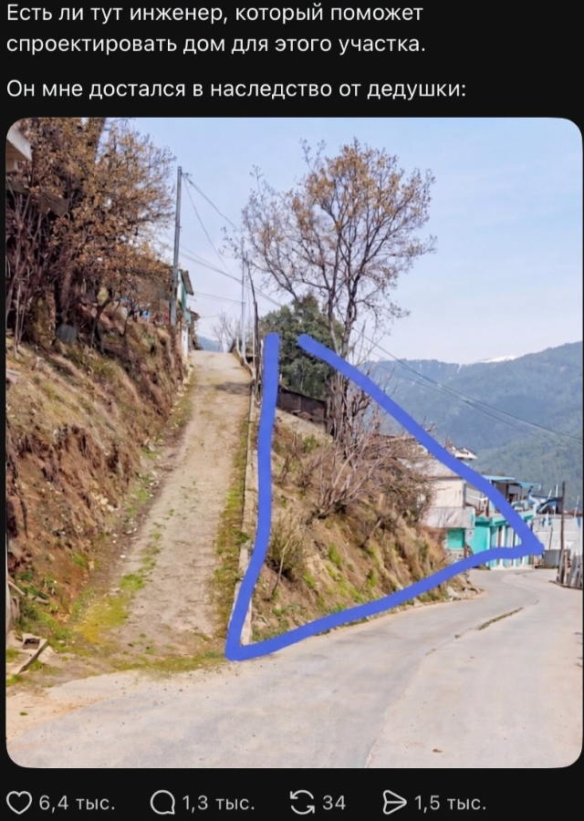 Шуточные проекты для сложного земельного участка Шуточные проекты для сложного земельного участка