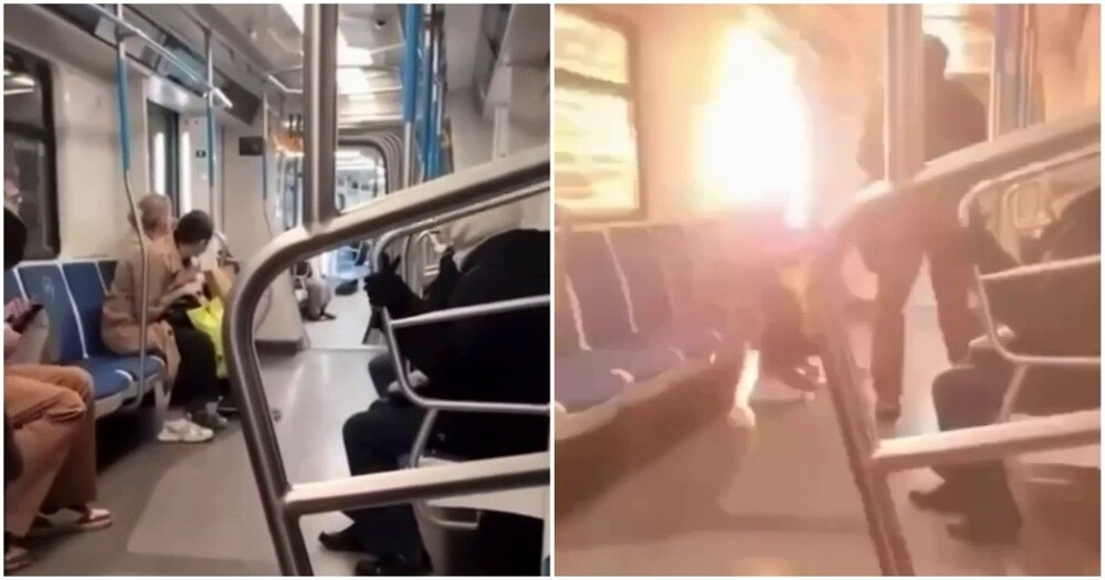 
        Момент аварии в&nbsp;метро Москвы попал на&nbsp;видео    