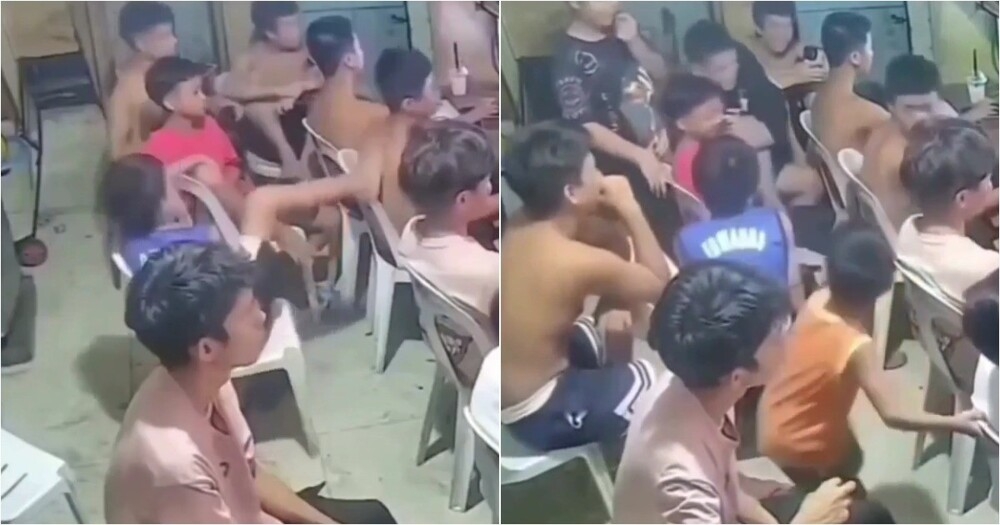 
        Задира получил отпор после нескольких секунд провокаций    